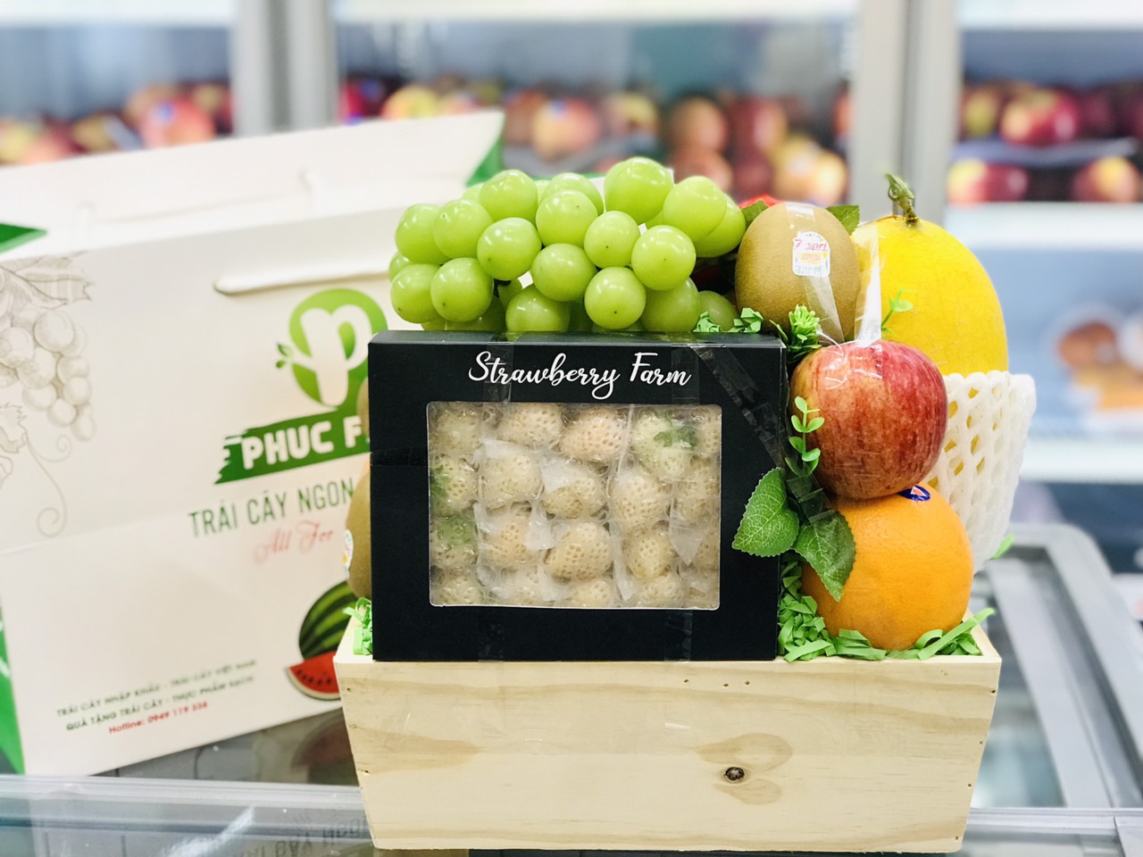 Giỏ Quà Cao Cấp Set 30 ( 1200k )