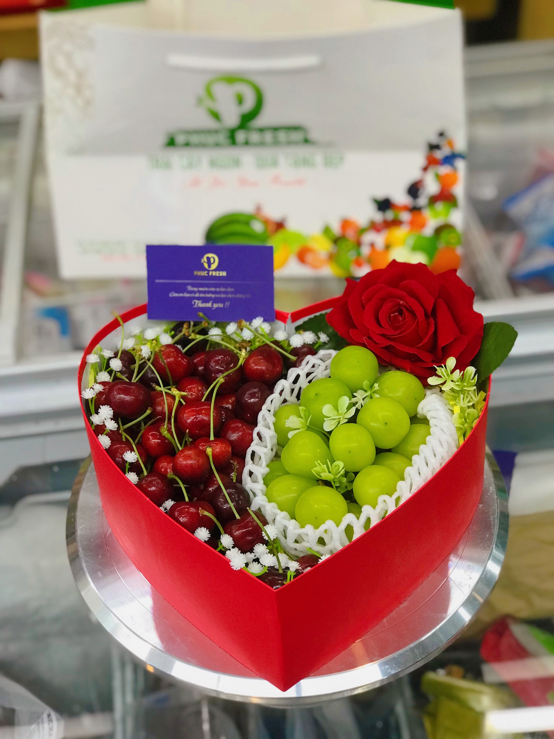 Hộp Quà Trái Tim Cao Cấp Set ( 900k )