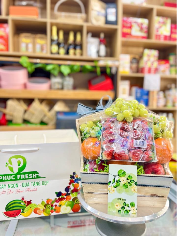 Giỏ Quà Cao Cấp Set 1100k