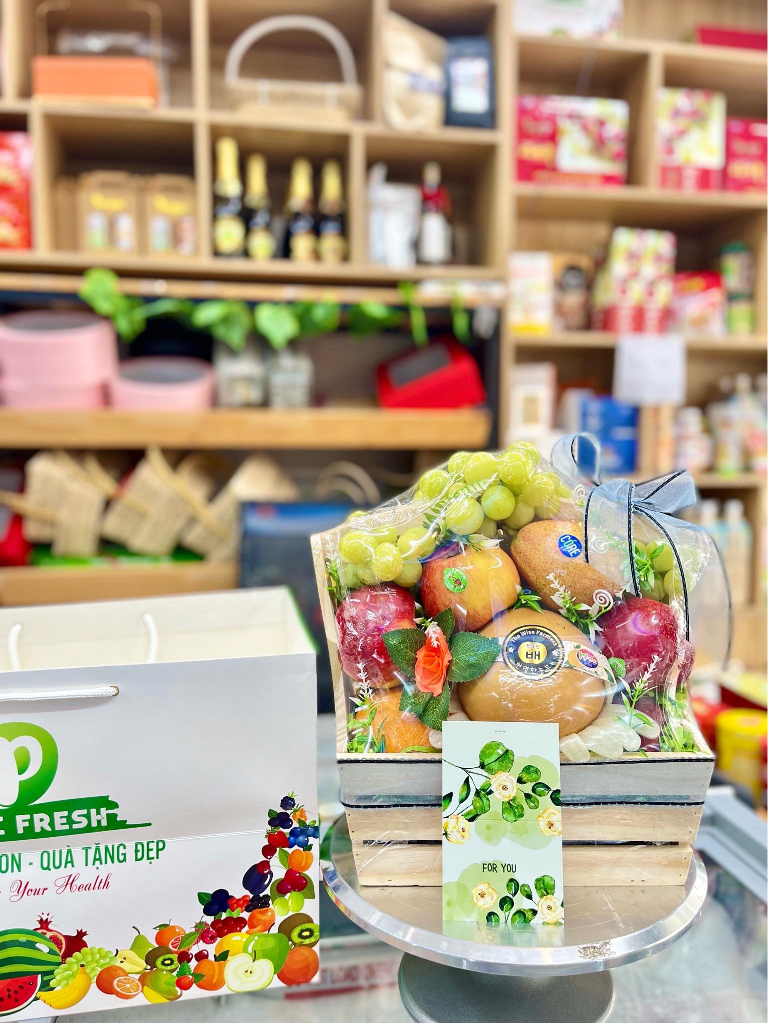 Giỏ Quà Cao Cấp Set 1100k