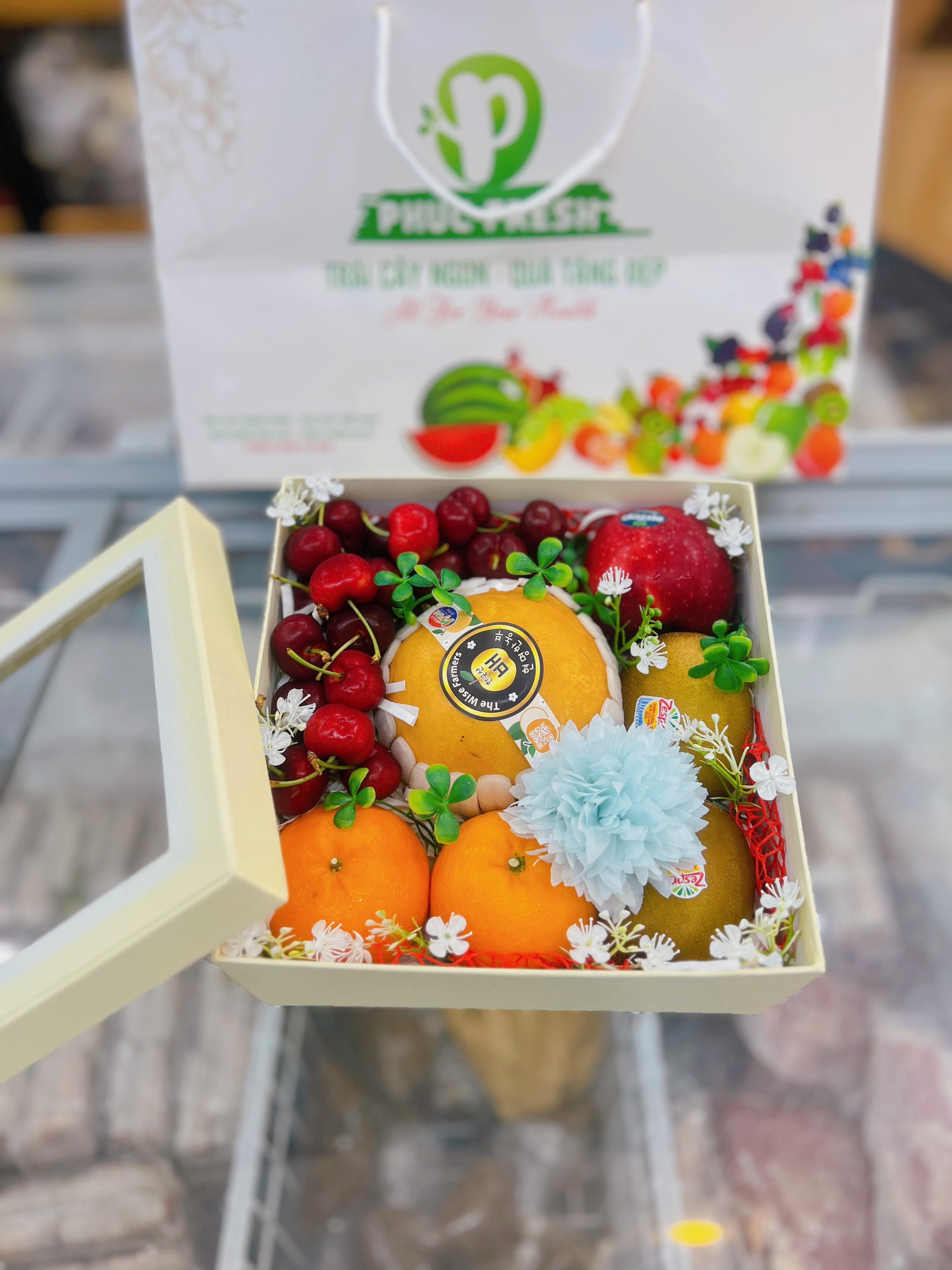 Hộp quà tặng trái cây cao cấp set 51 (550k)