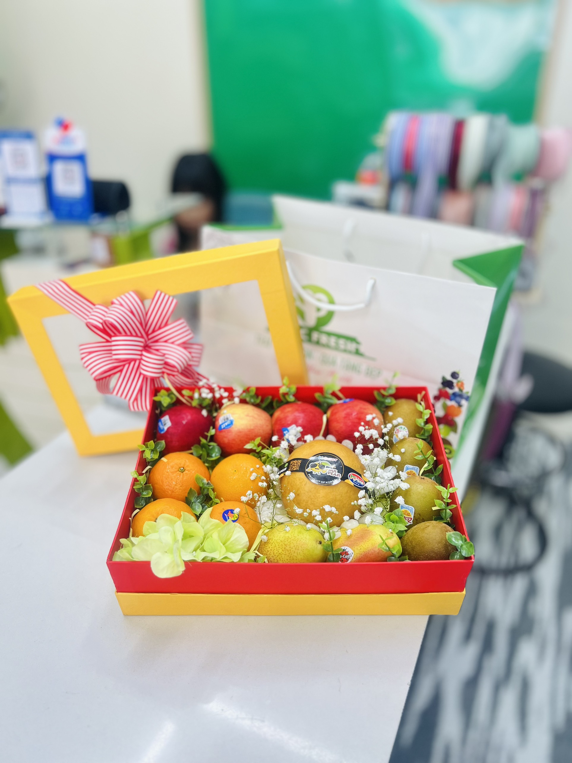 Hộp quà tặng trái cây cao cấp 6001