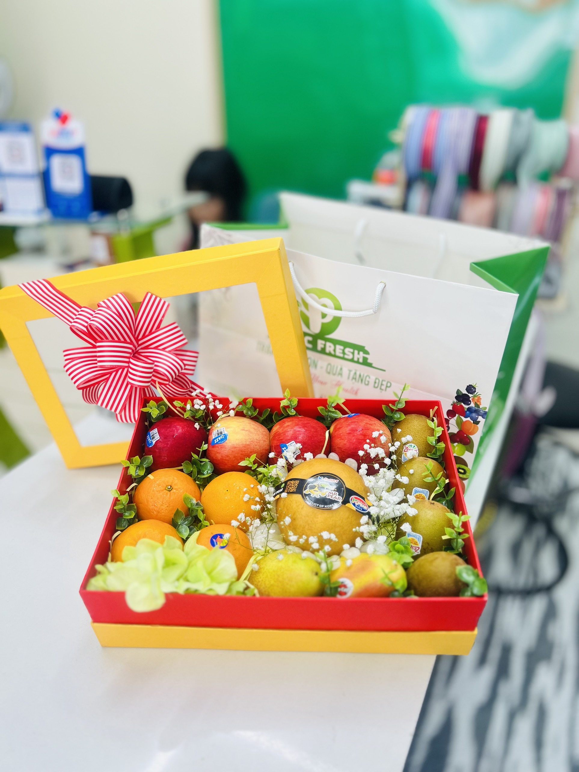 Hộp quà tặng trái cây cao cấp 6001