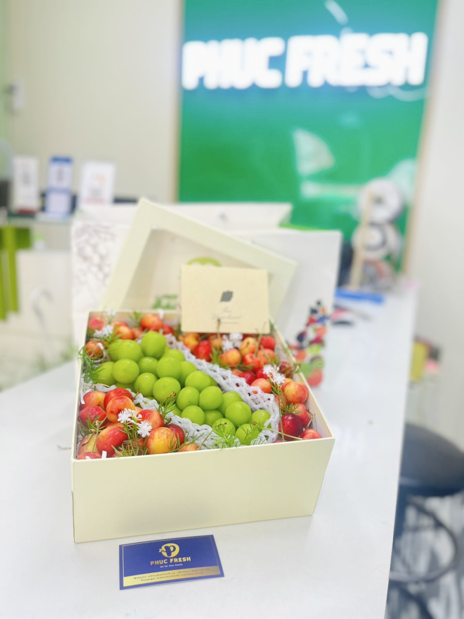 Hộp quà tặng trái cây cao cấp 9001