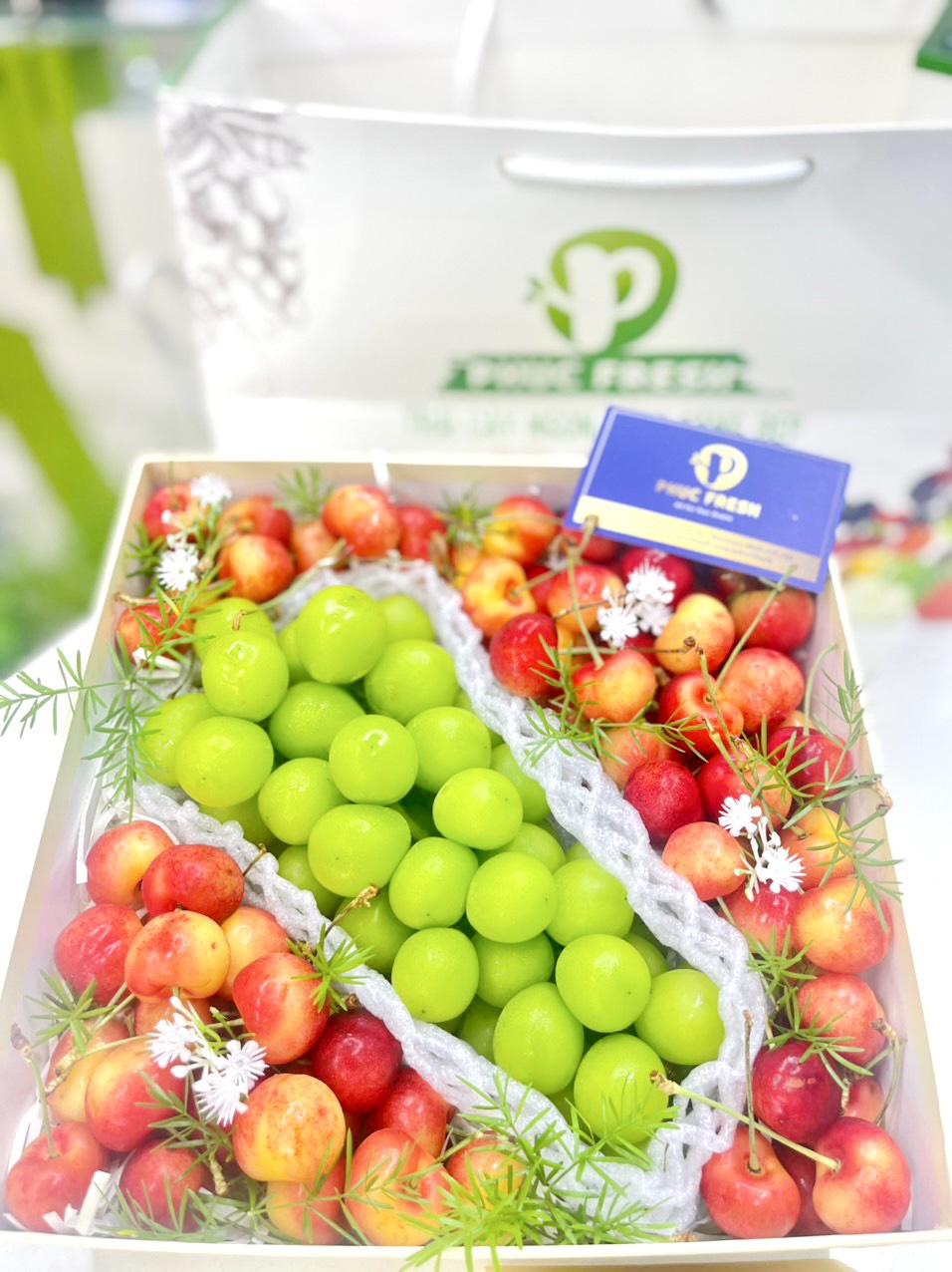 Hộp quà tặng trái cây cao cấp 9001