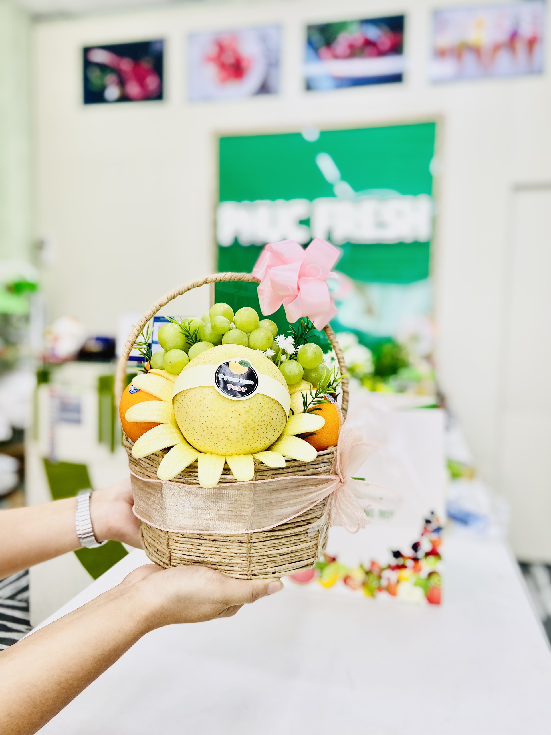 Giỏ quà tặng trái cây cao cấp 350