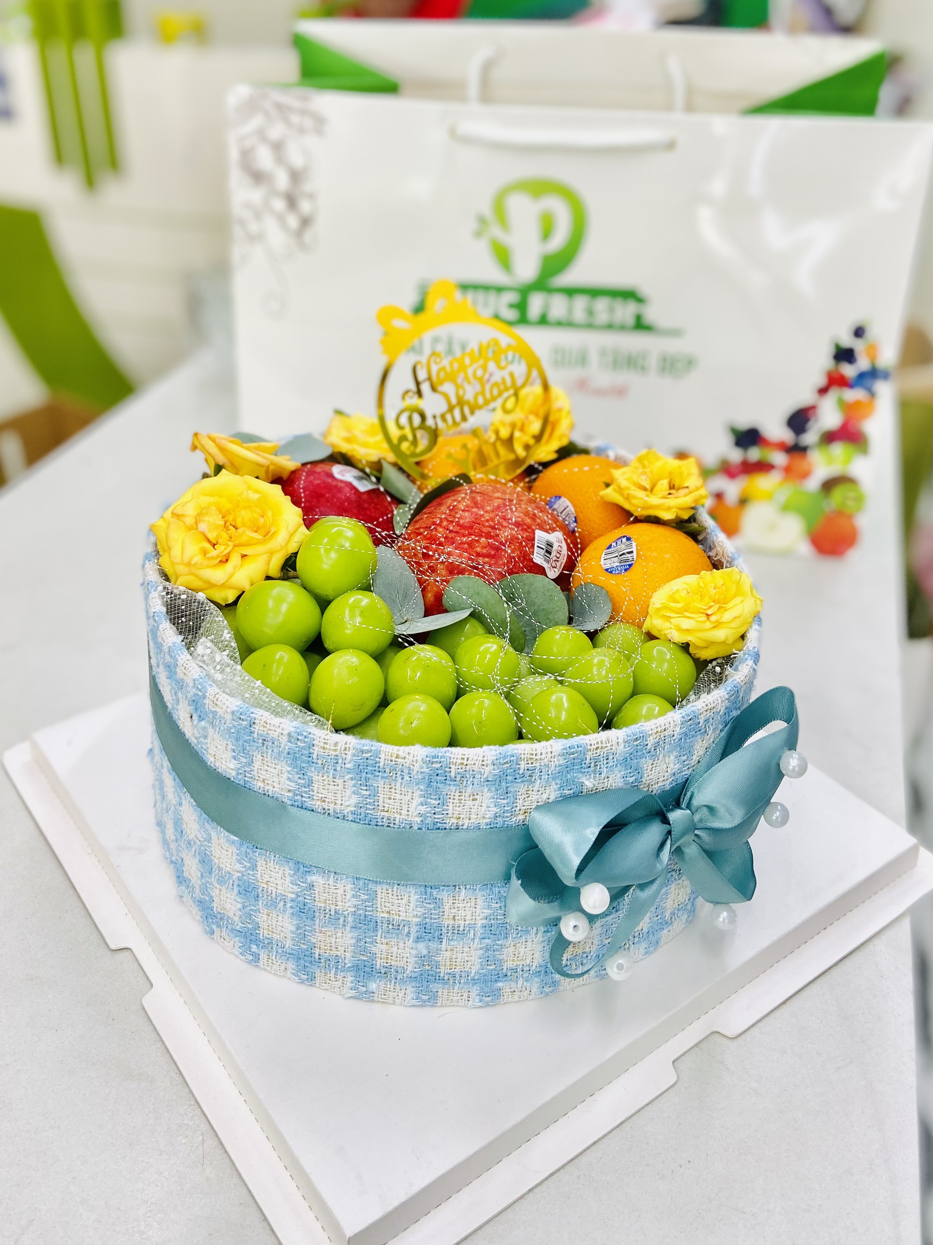 Hộp quà tặng trái cây cao cấp 6006