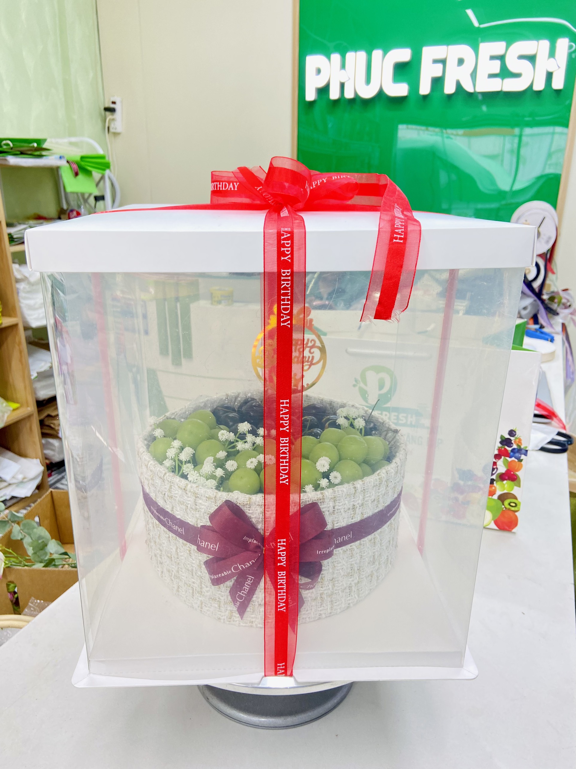 Hộp quà tặng trái cây cao cấp 8005