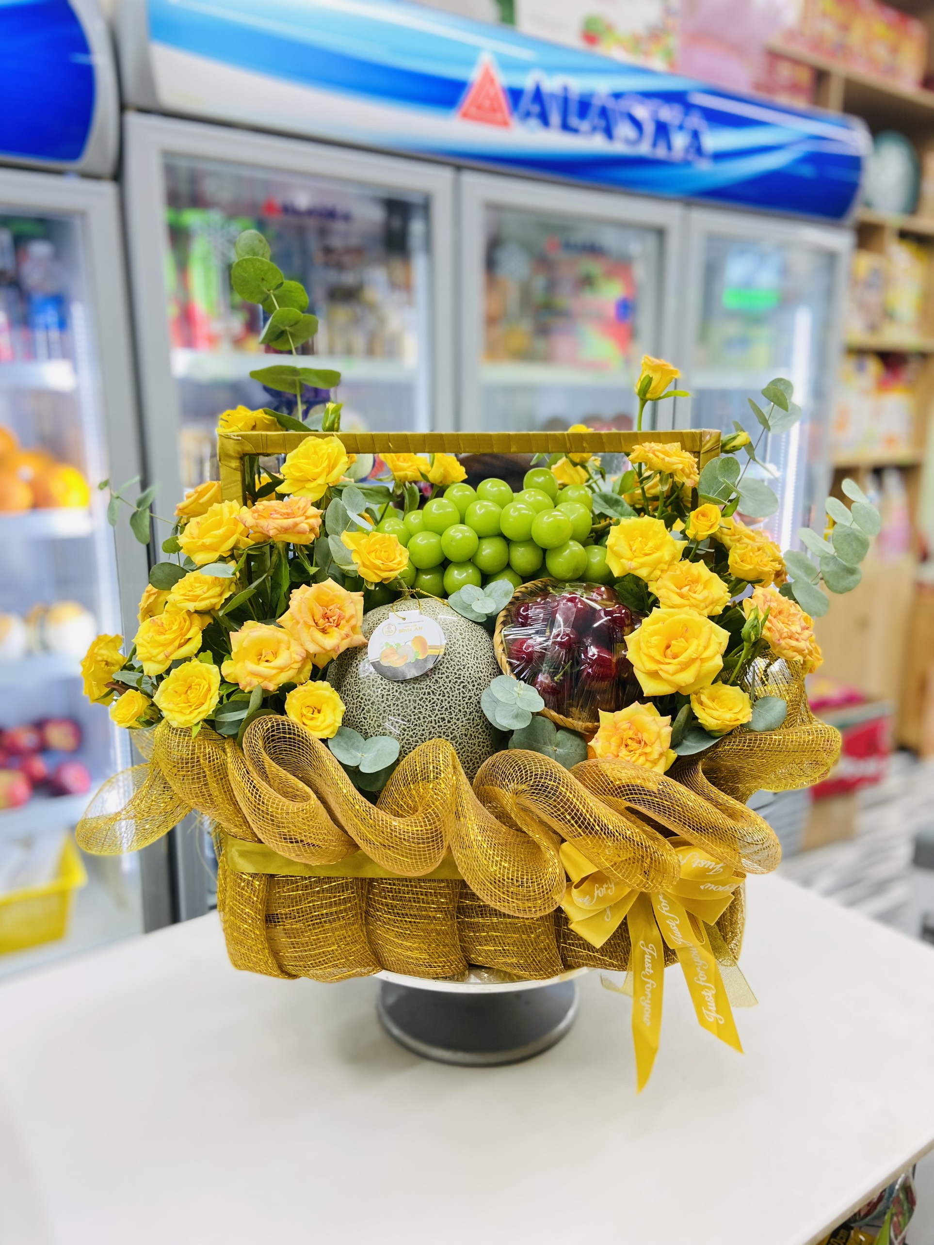 Giỏ quà tặng trái cây cao cấp 1800