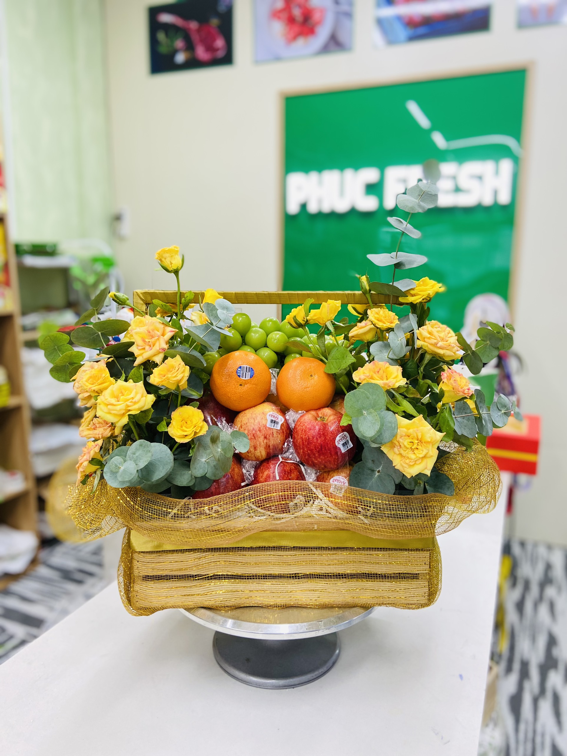 Giỏ quà tặng trái cây cao cấp 1800