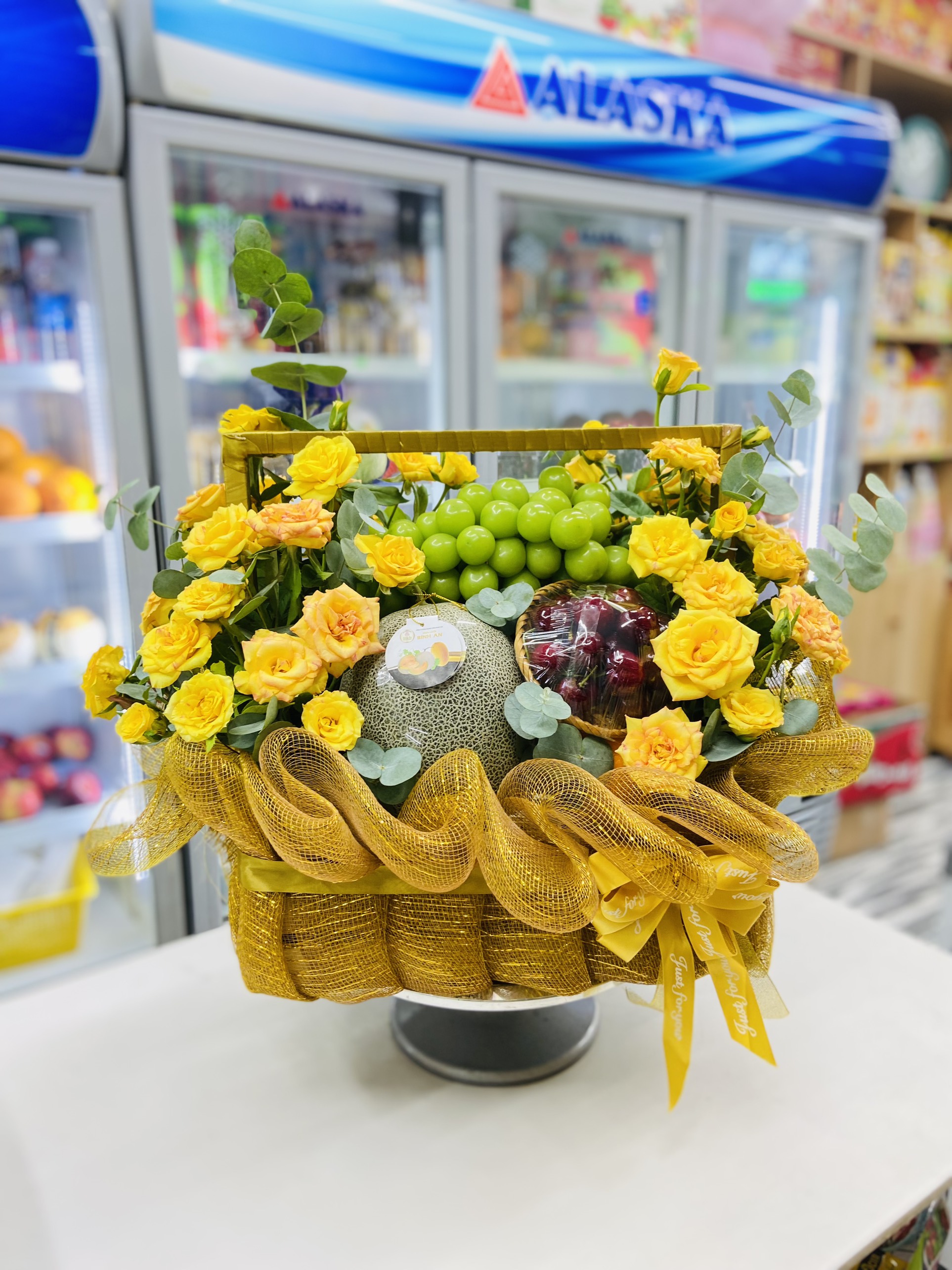 Giỏ quà tặng trái cây cao cấp 1800