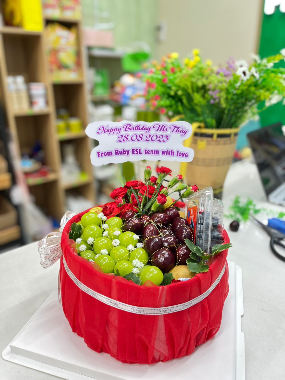 Hộp quà bánh kem trái cây cao cấp 850