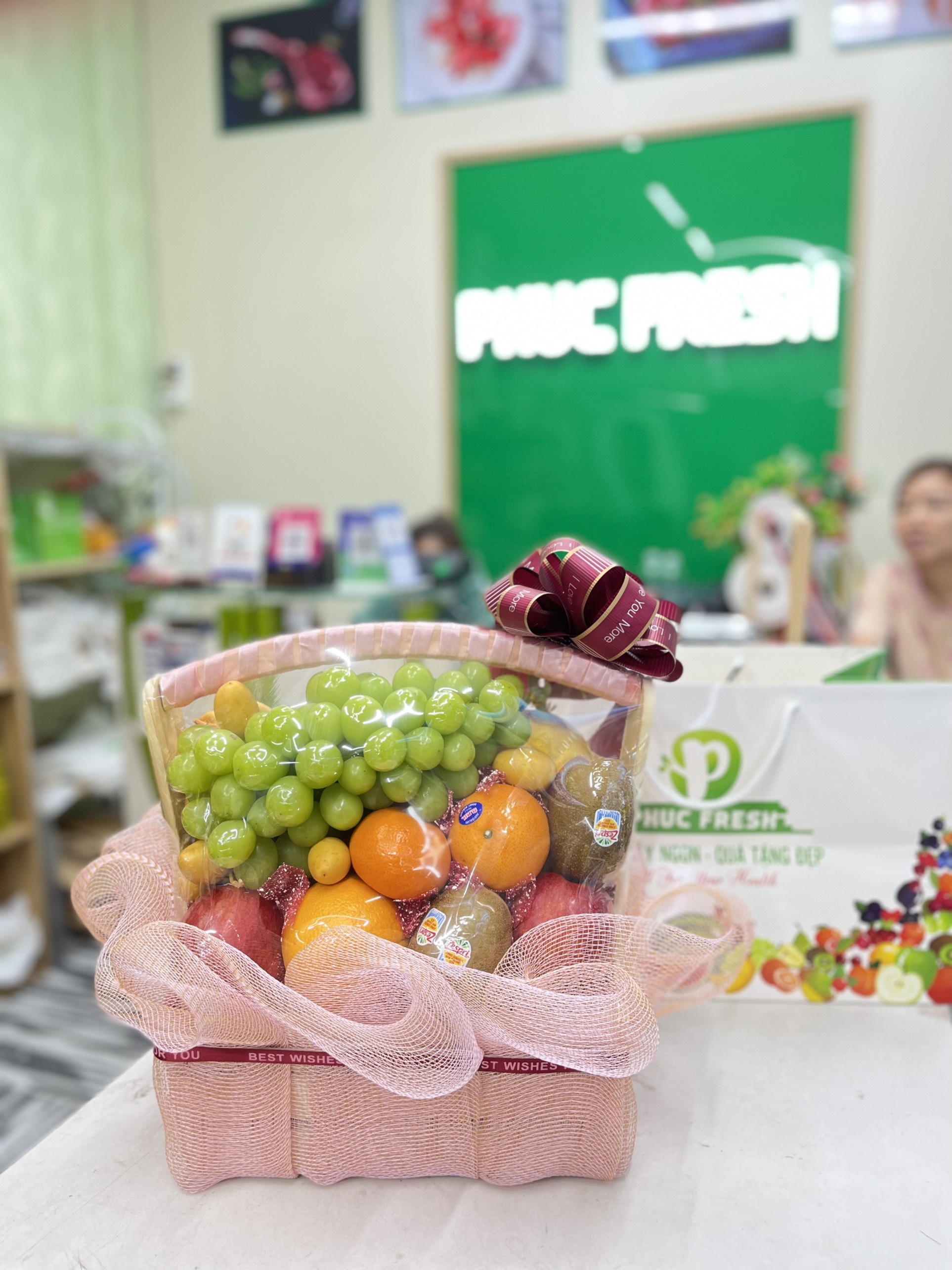 Giỏ quà tặng trái cây cao cấp 1000-1