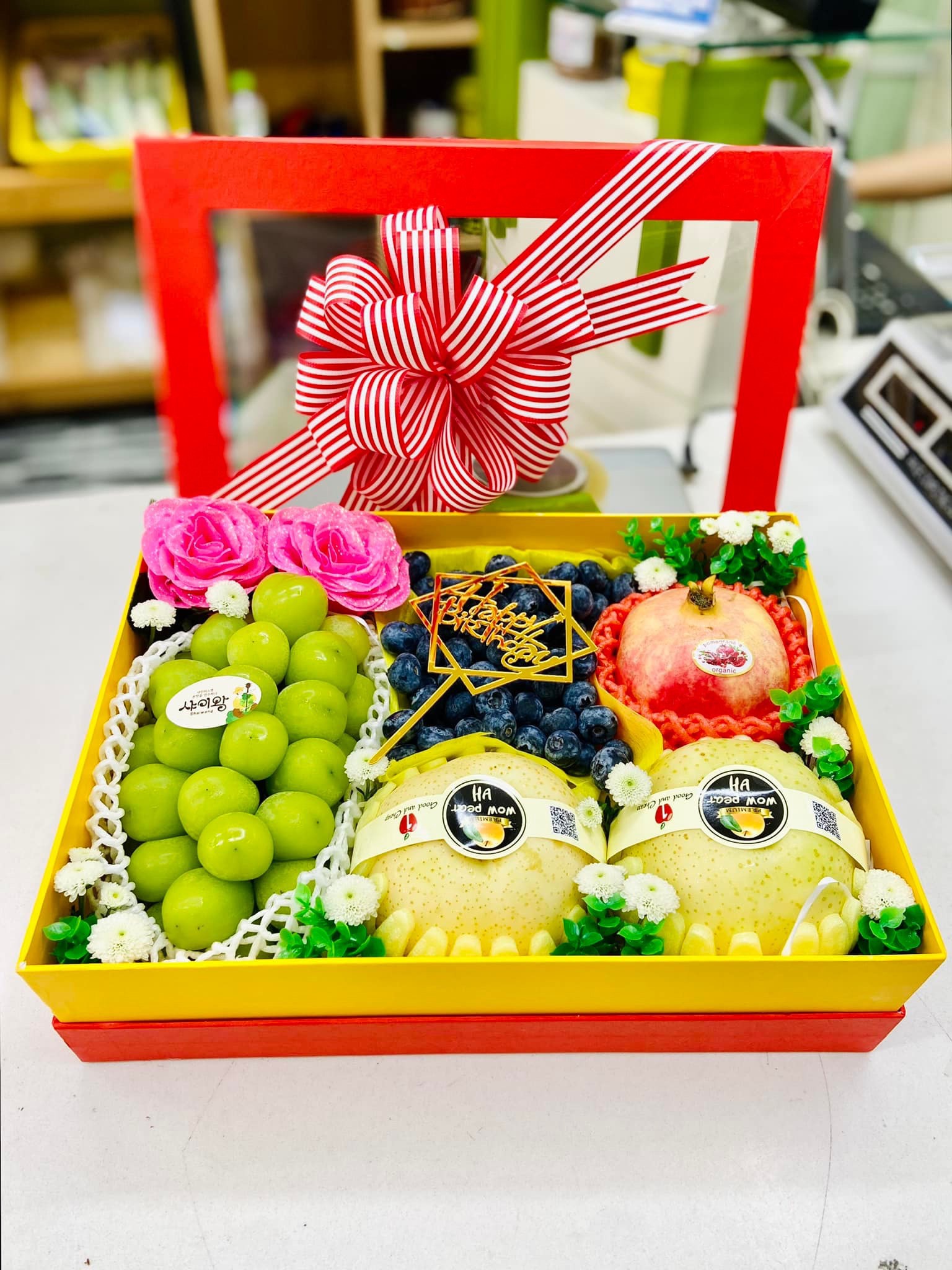 Hộp quà tặng trái cây cao cấp 1200-10