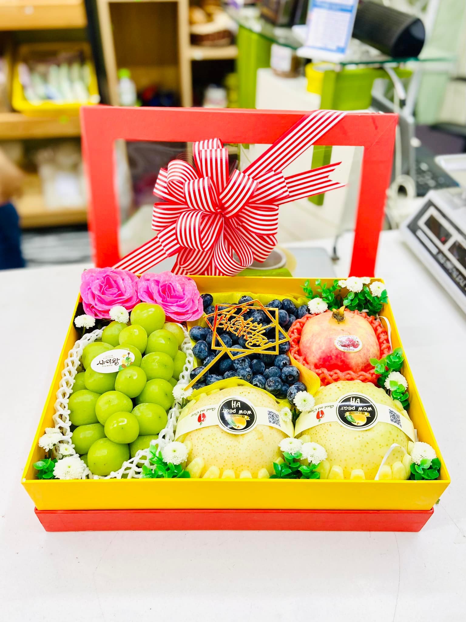 Hộp quà tặng trái cây cao cấp 1200-10