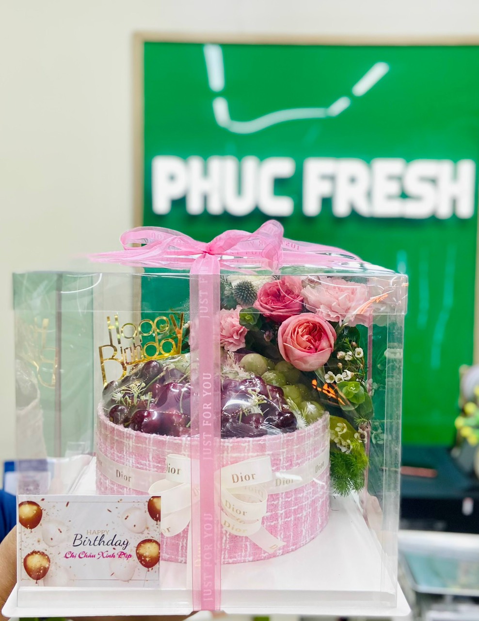 Hộp quà tặng trái cây cao cấp 1100-10