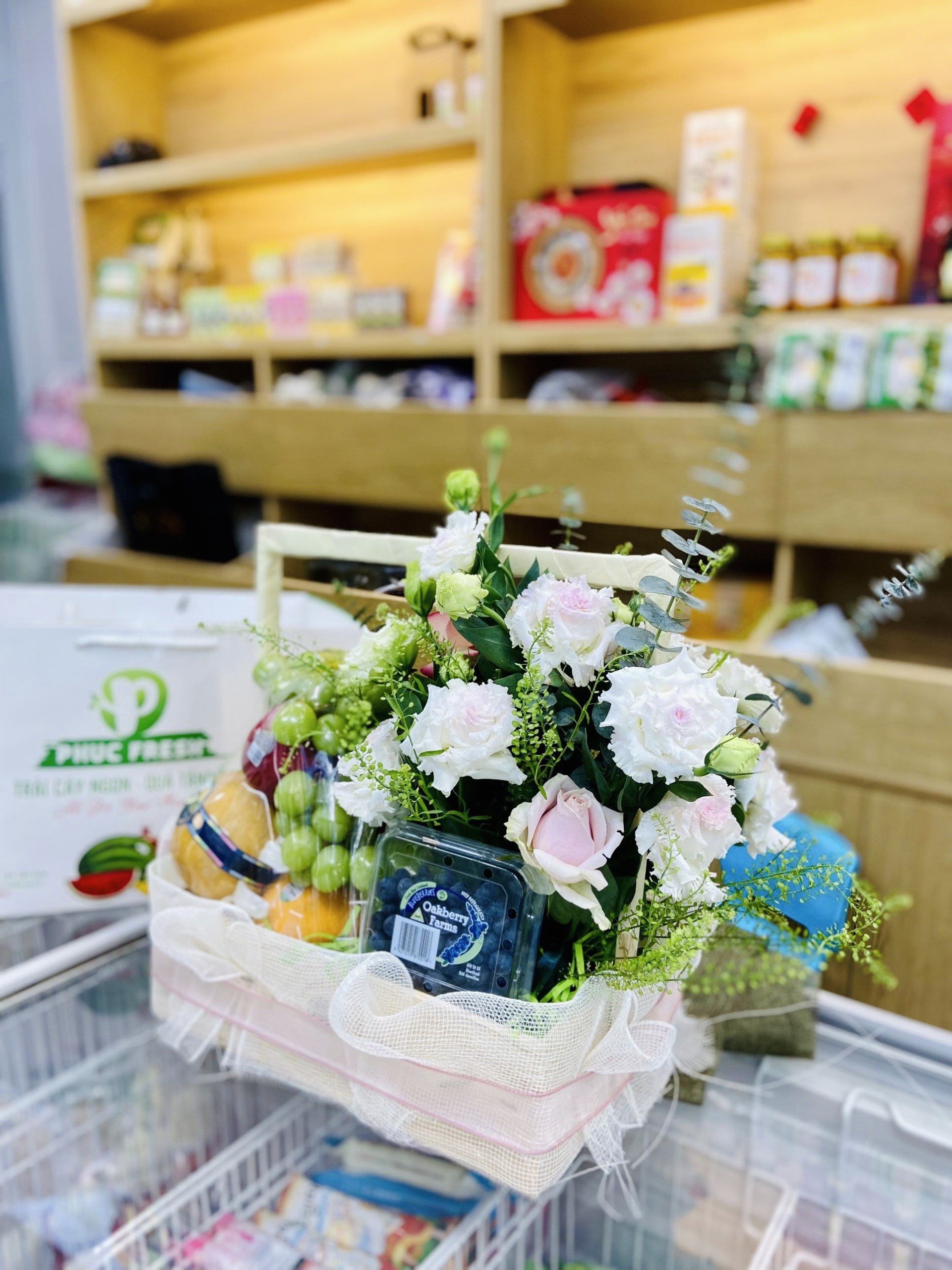 Giỏ quà tặng trái cây cao cấp 1300-13