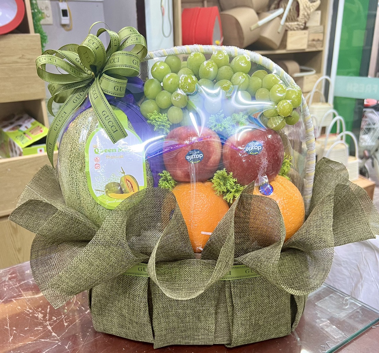 Các Mẫu Giỏ Quà Cao Cấp Set 1000k