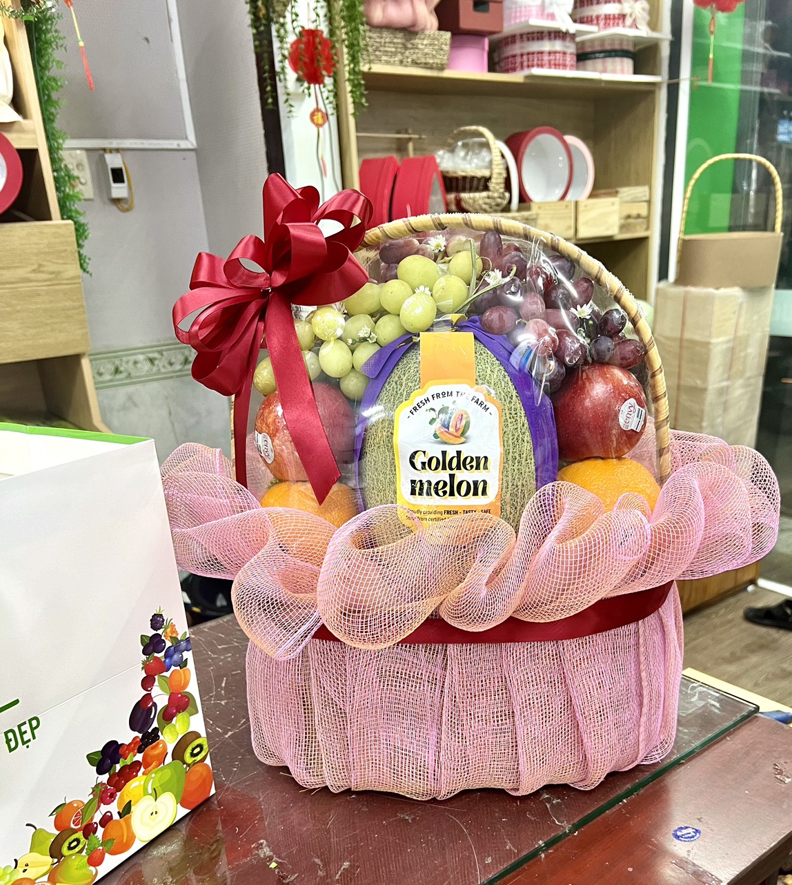 Các Mẫu Giỏ Quà Cao Cấp Set 1000k