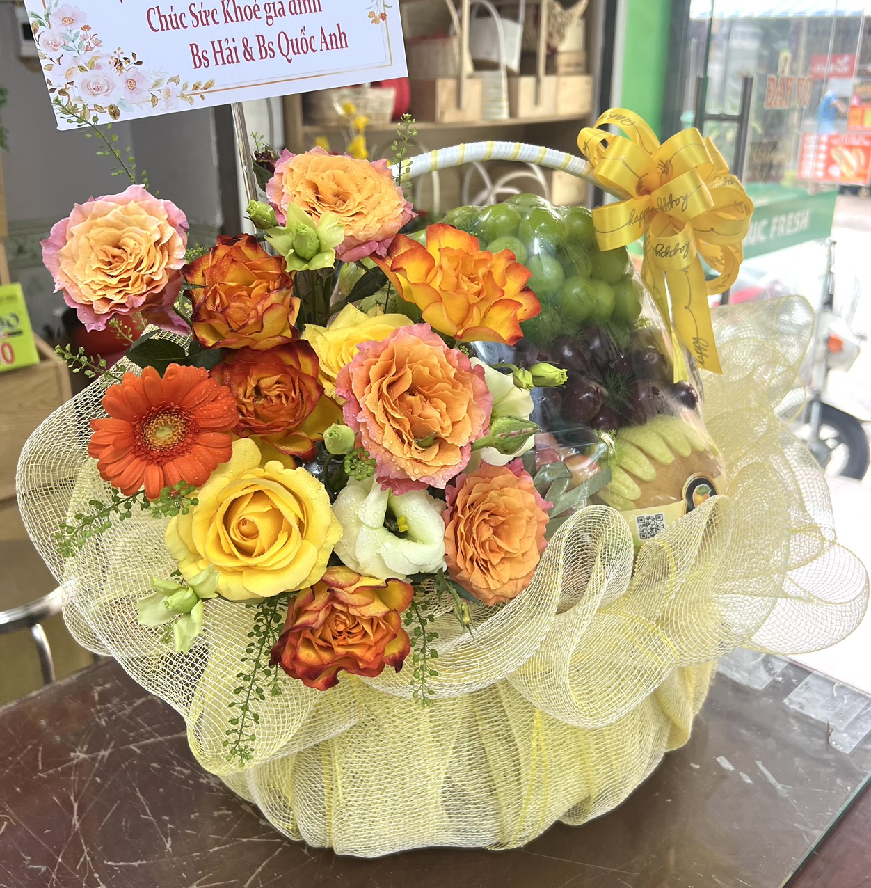 Giỏ Quà Cao Cấp Set 1200k