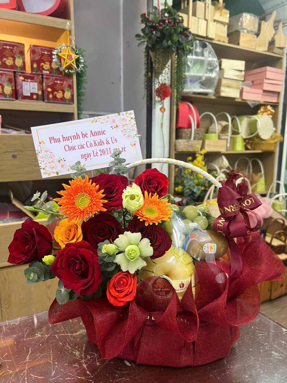 Giỏ Quà Cao Cấp Set 600k