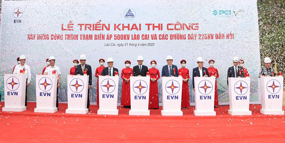 EVN triển khai xây dựng Trạm biến áp 500kV Lào Cai và các đường dây 220kV đấu nối