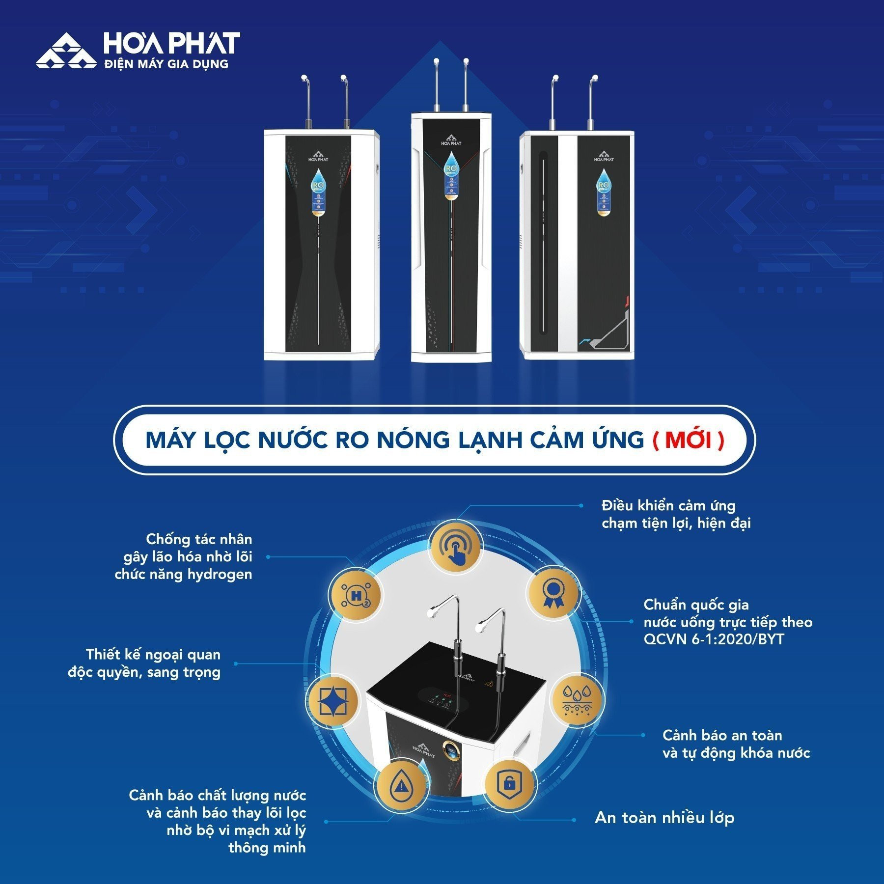 Tìm hiểu công nghệ Fuzzy Logic trên máy lọc nước RO cảm ứng Hòa Phát