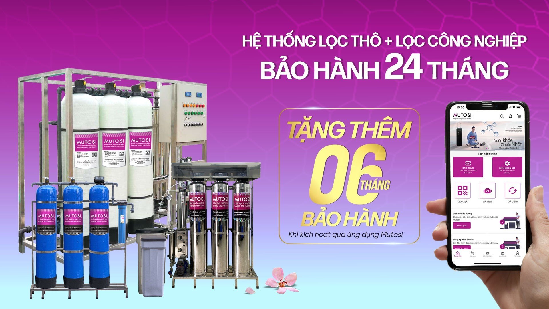 Thời gian bảo hành hệ thống lọc thô