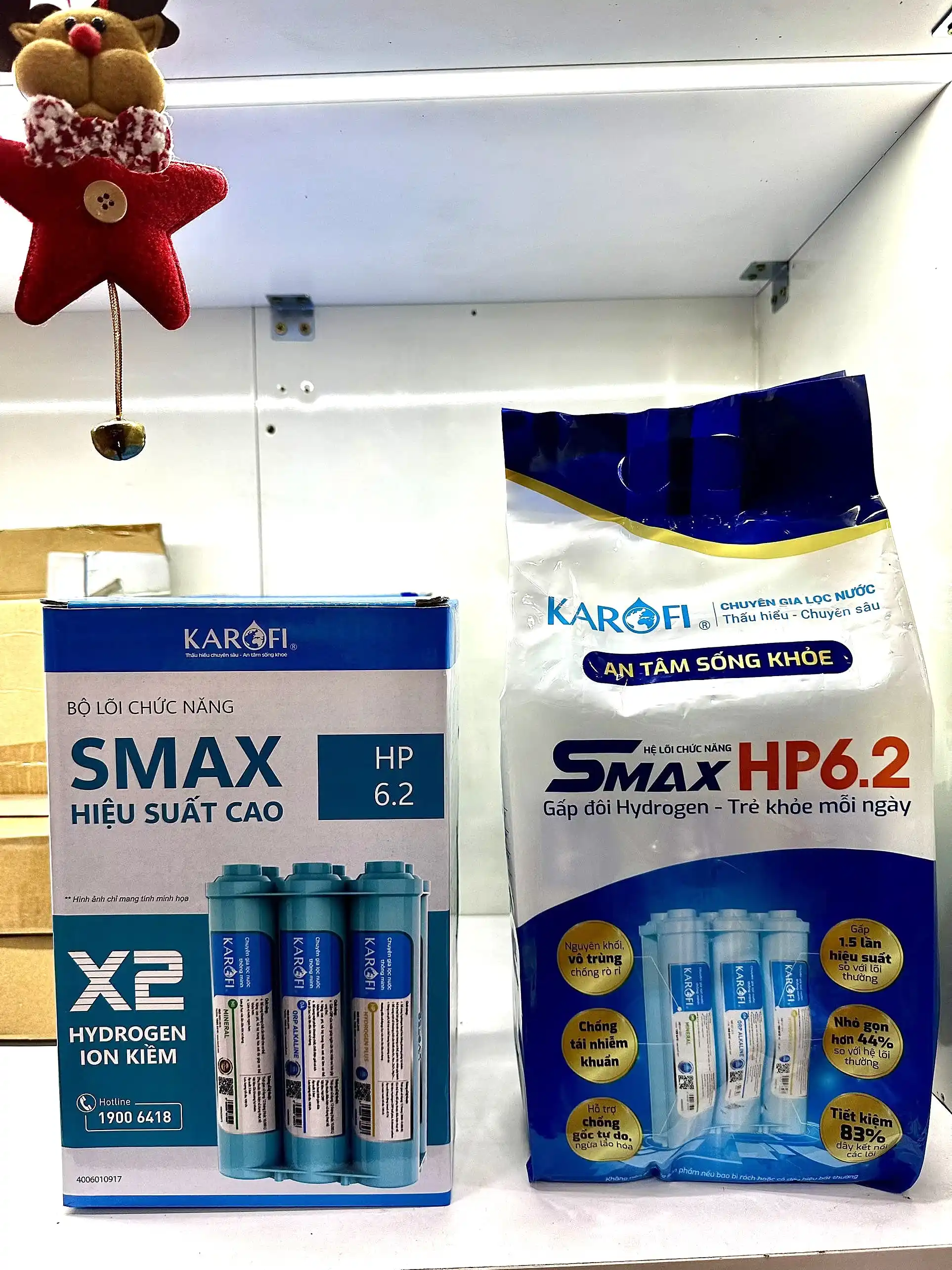 Bộ 6 lõi chức năng Karofi SMAX HP 6.2 bao bì mới