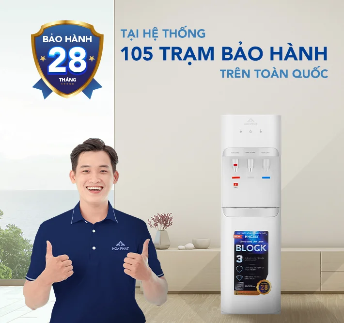 Bảo hành vượt trội 28 tháng