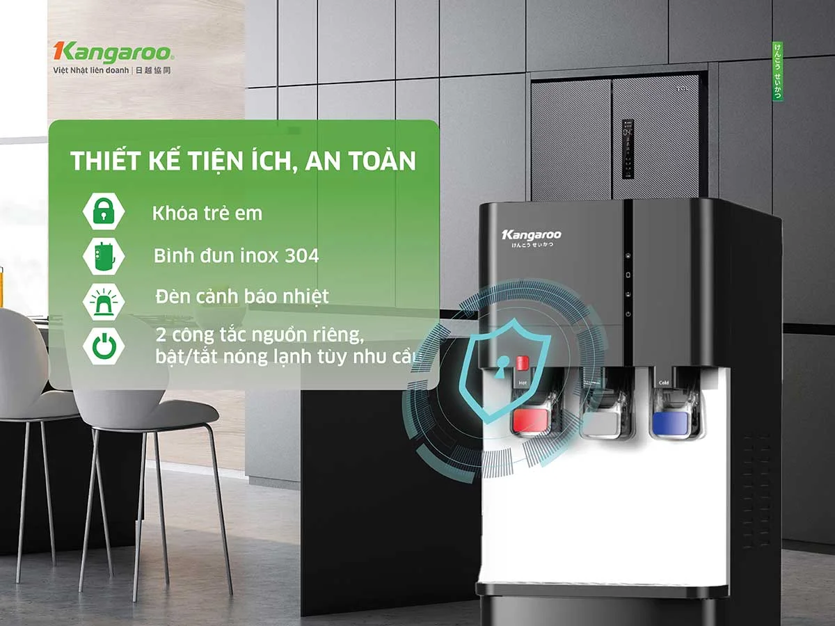 Dễ dàng vệ sinh khay hứng nước thừa
