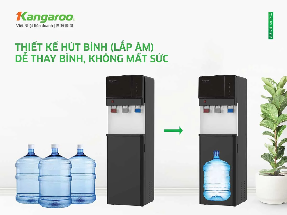 Thiết kế hút bình tiện lợi