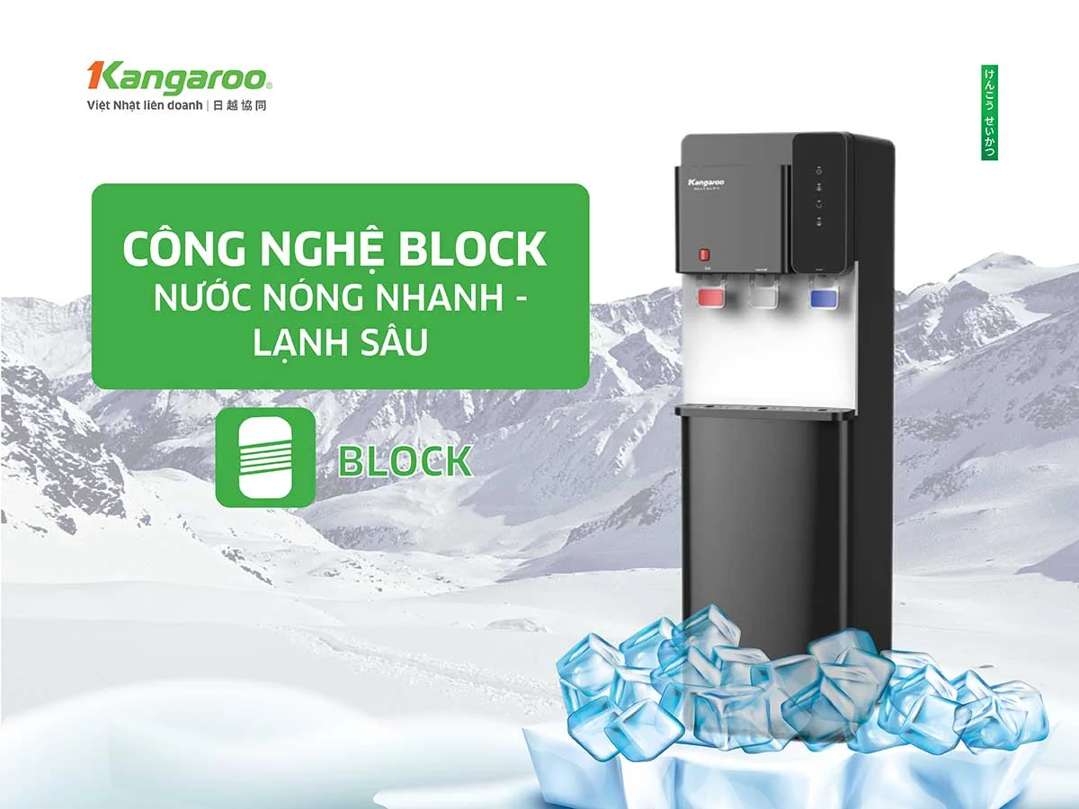 Công nghệ làm lạnh sâu bằng Block