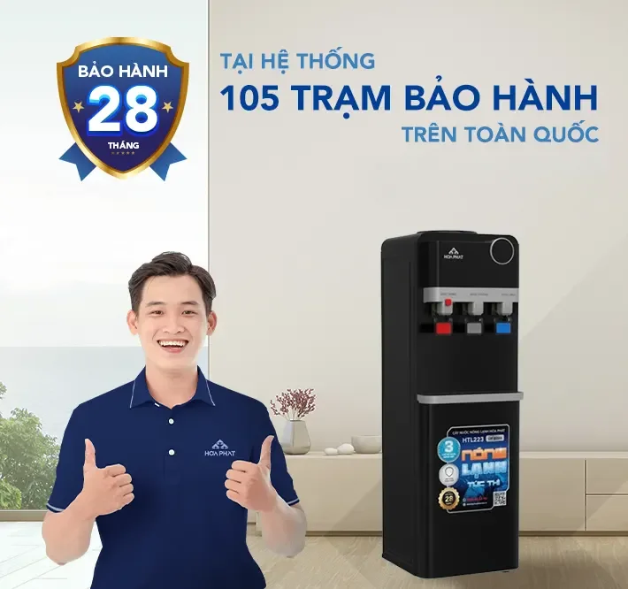 Bảo hành vượt trội 28 tháng