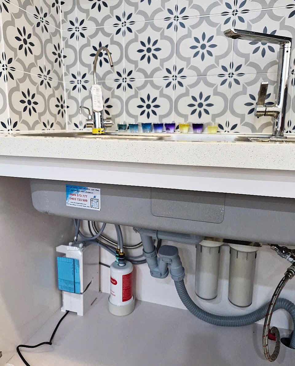 Hình ảnh lắp đặt thực tế của Cleansui EU301