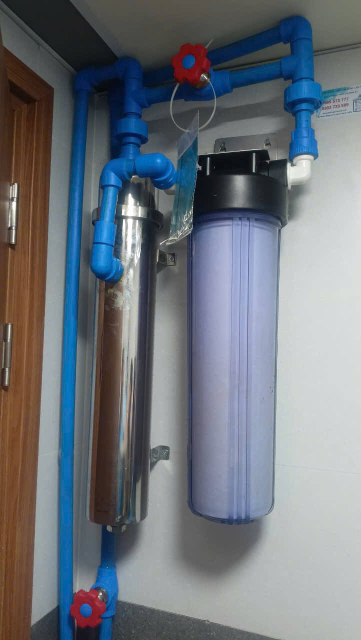 Hình thực tế lắp lõi Bigblue 