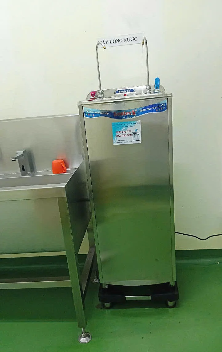 Lắp đặt máy lọc nước nóng lạnh Suntech ST-012 tại nhà máy cà phê Trung Nguyên - Bình Dương