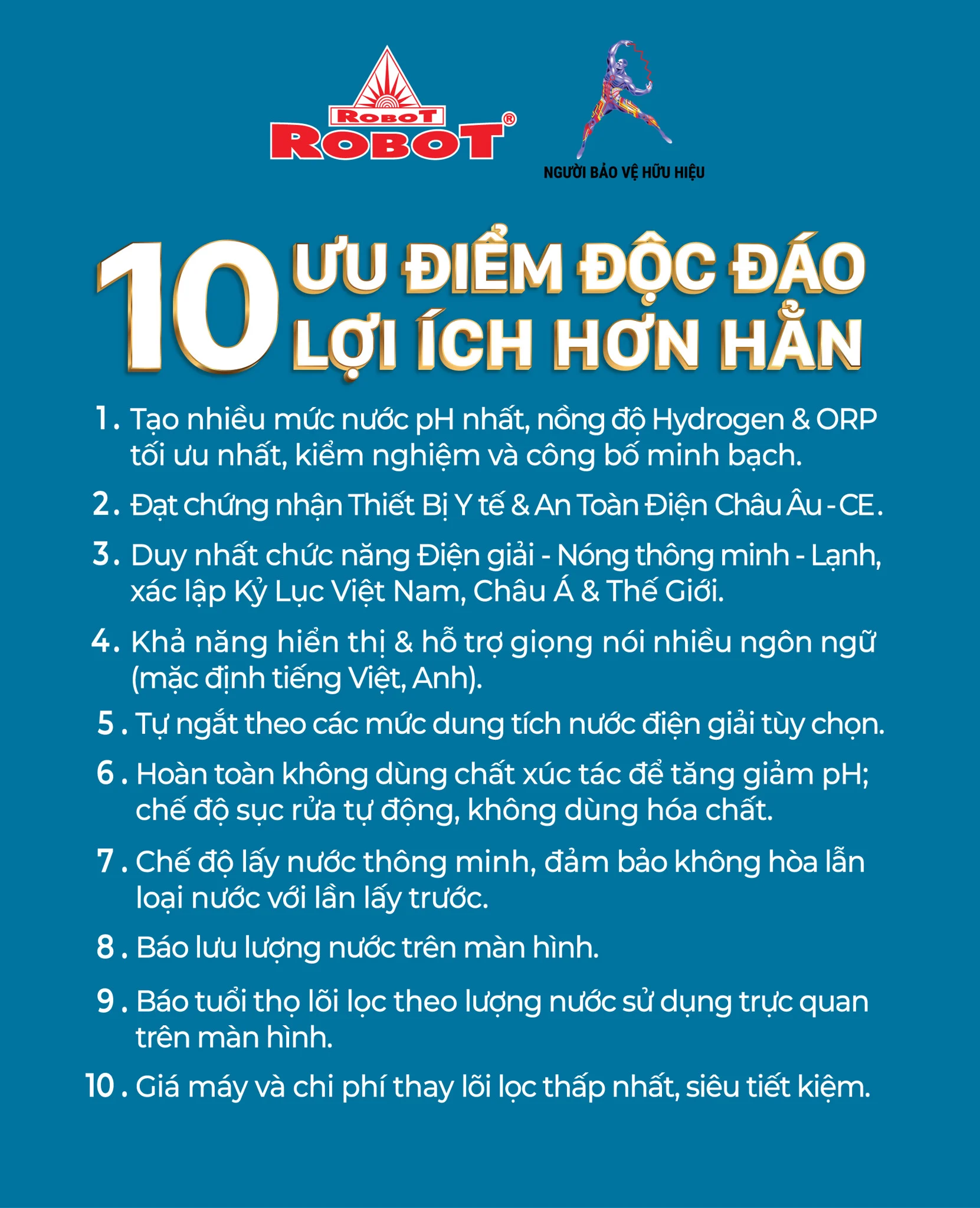 Hội nghị chuyên đề "Máy lọc nước điện giải ION Kiềm" 2024 cùng Robot