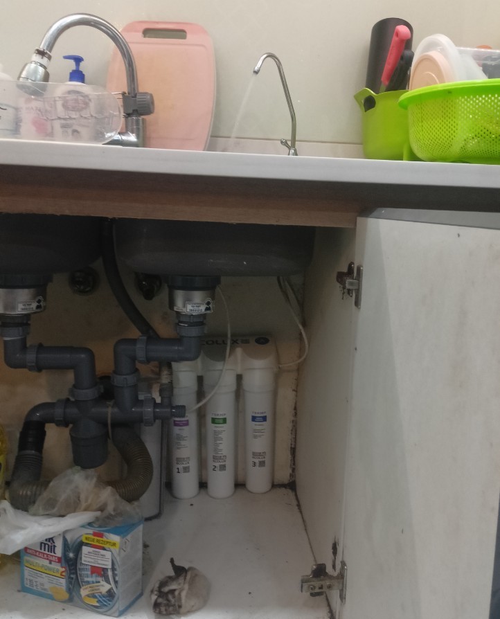 Hình ảnh lắp đặt thực tế Geyser Ecolux 