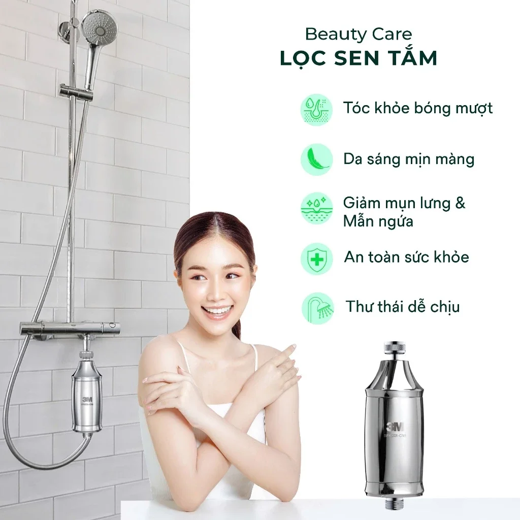 Tính năng nổi bật của thiết bị lọc sen tắm 3M SFKC01-CN1