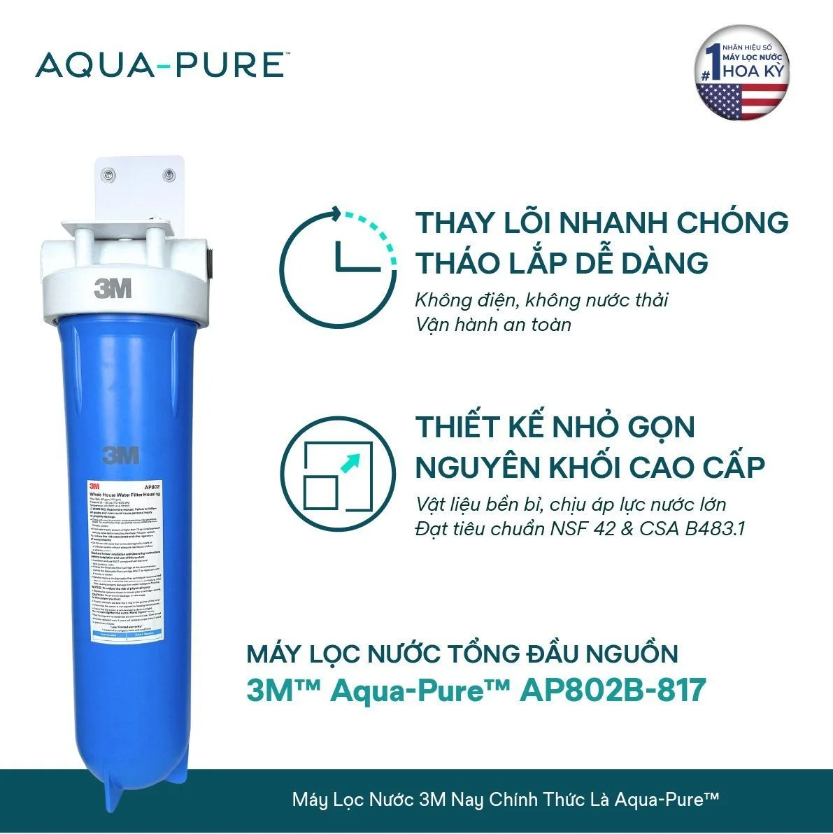 Thay lõi dễ dàng hơn