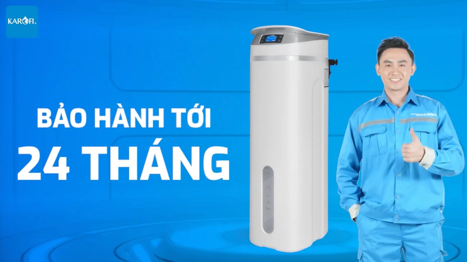 Bảo hành 5 sao tới 24 tháng