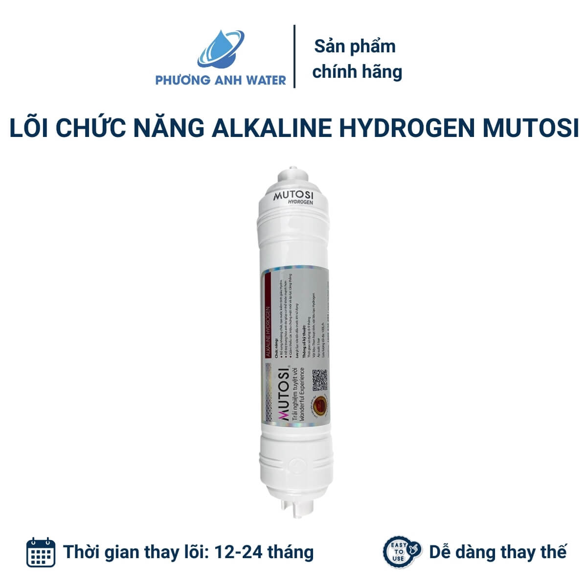 Lõi chức năng Alkaline Hydrogen Mutosi