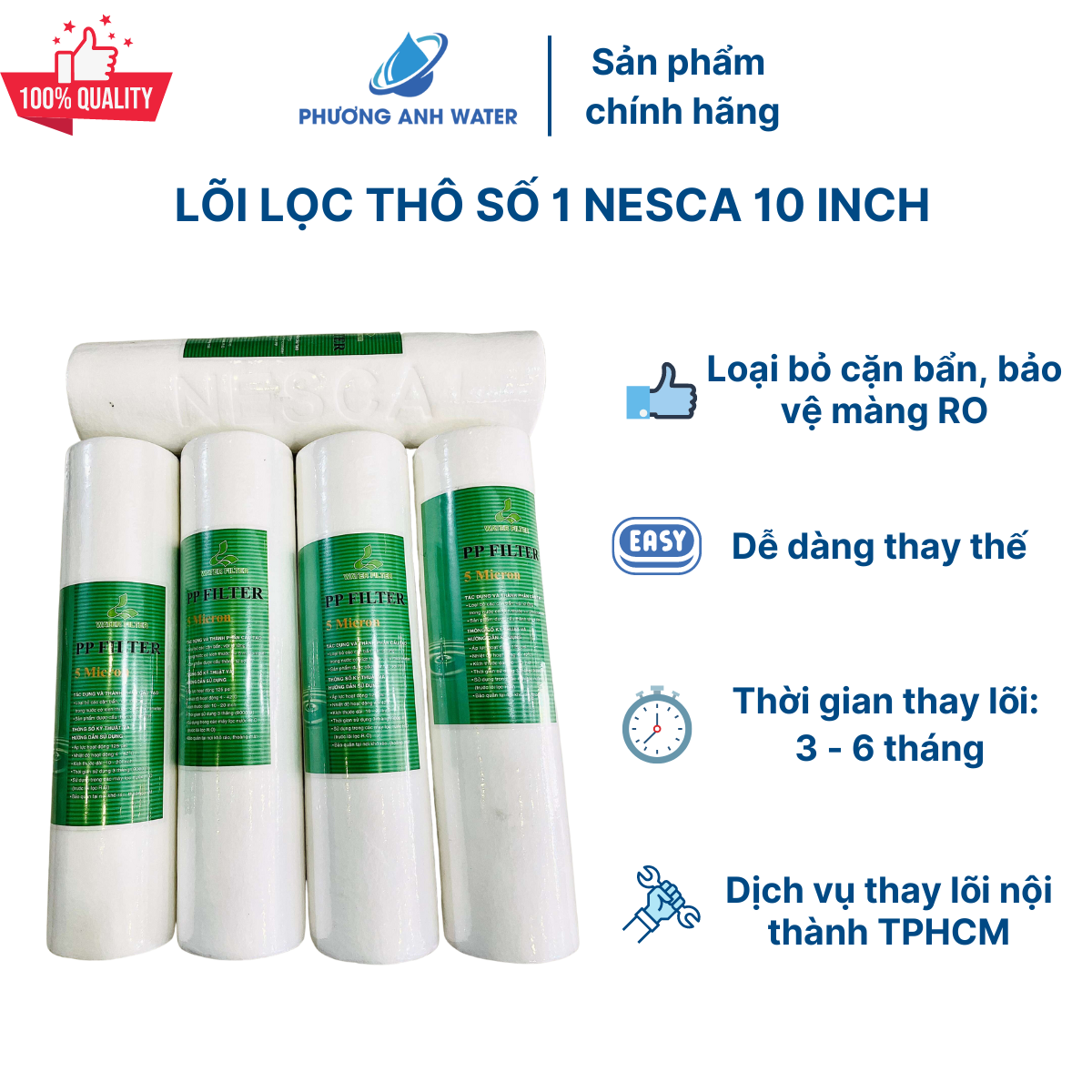 Lõi lọc thô số 1 Nesca