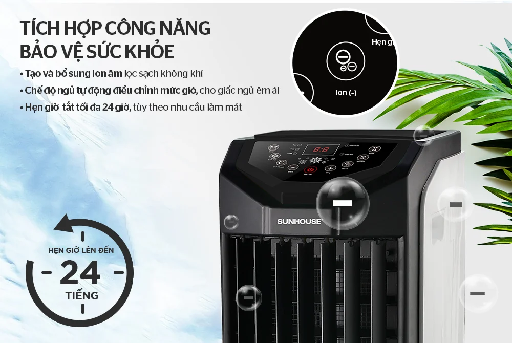 Tích hợp tính năng bảo vệ sức khỏe