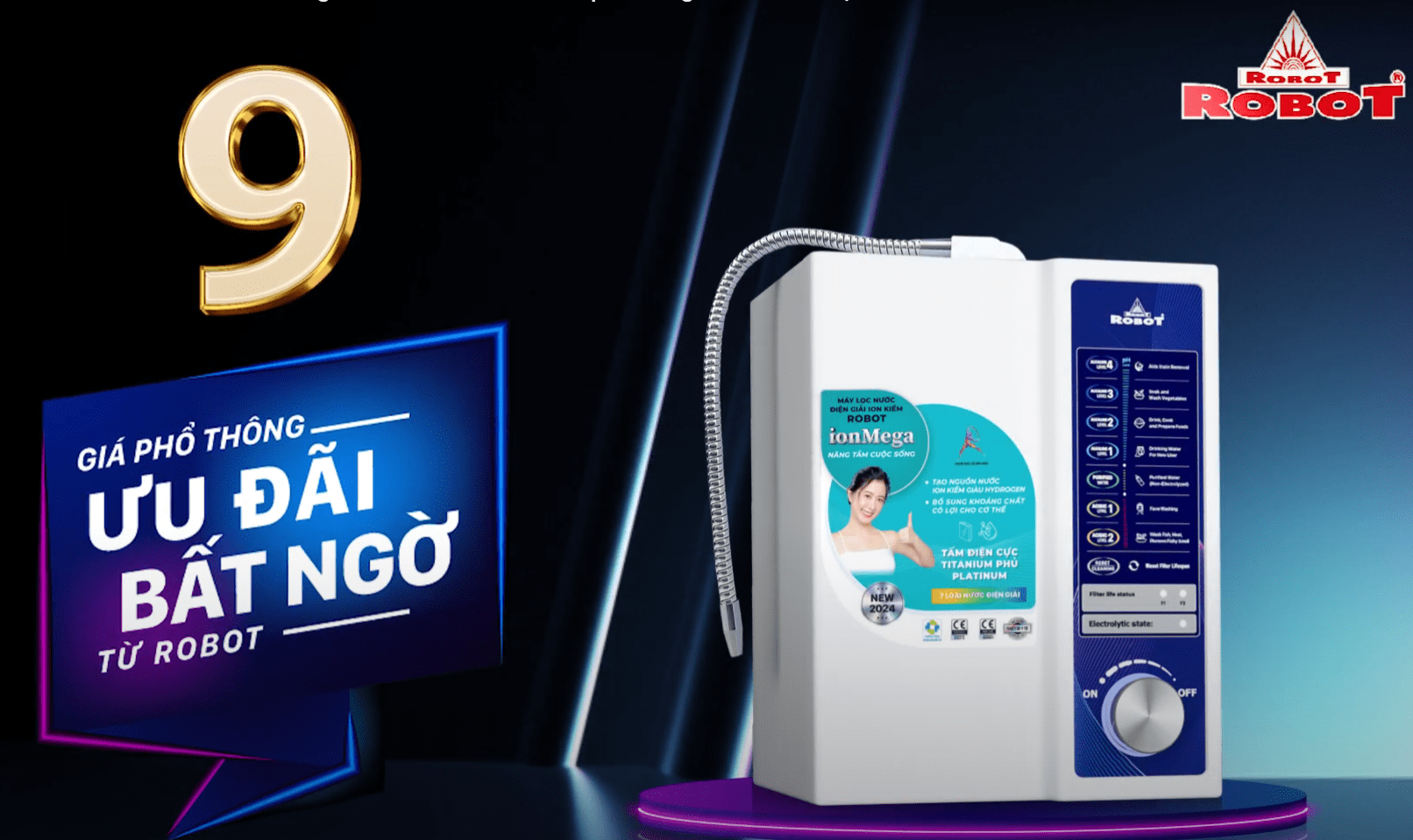 Giá phổ thông, ưu đãi bất ngờ từ Robot