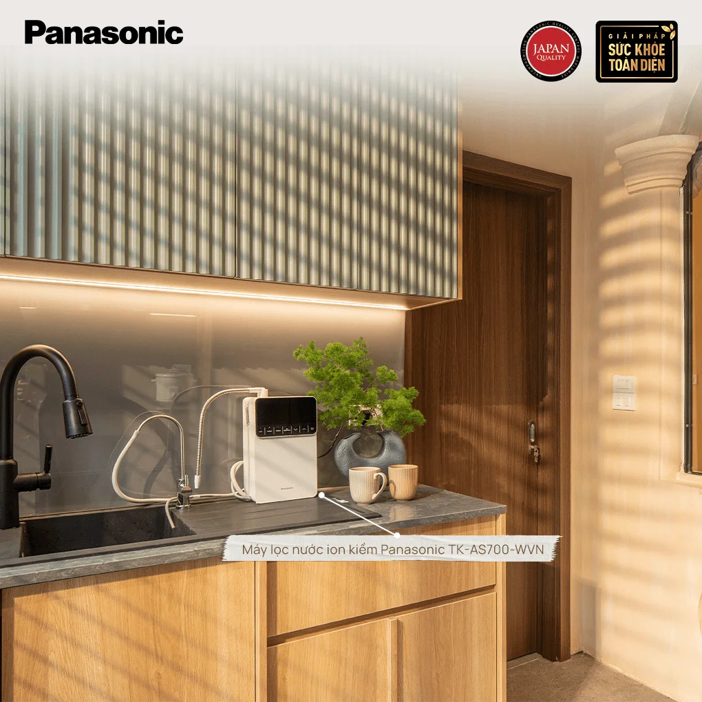 Tính năng nổi bật của máy lọc nước điện giải ION Kiềm Panasonic TK-AS700-WVN