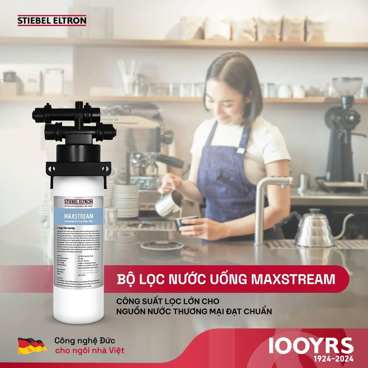 Tính năng nổi bật của máy lọc nước Nano Stiebel Eltron MAXSTREAM
