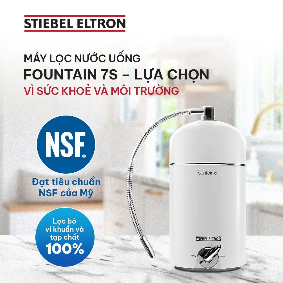 Đạt tiêu chuẩn NSF