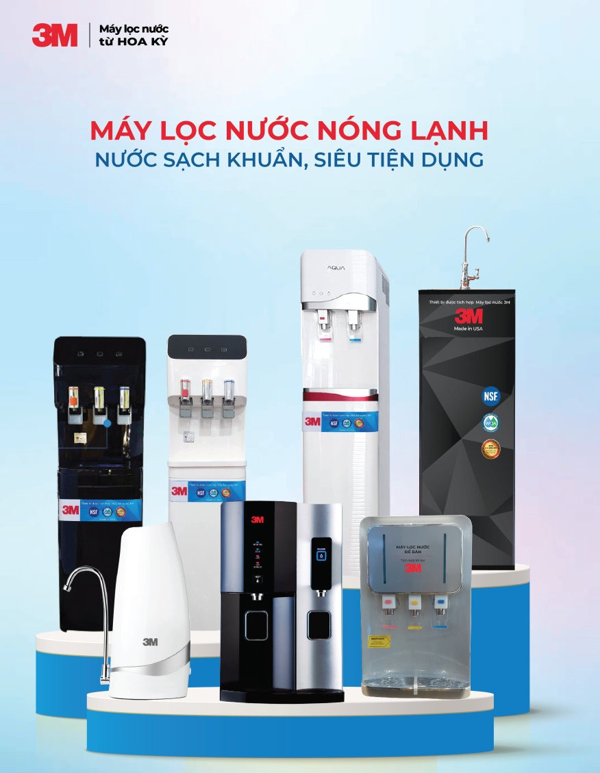 Máy lọc nước nóng lạnh 3M